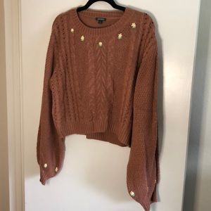 Wild Fable Cropped Sweater | Size L